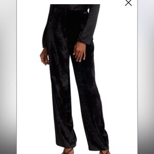 Vince Women's High Waist Velvet Wide Leg $445 MSRP Xtralarge